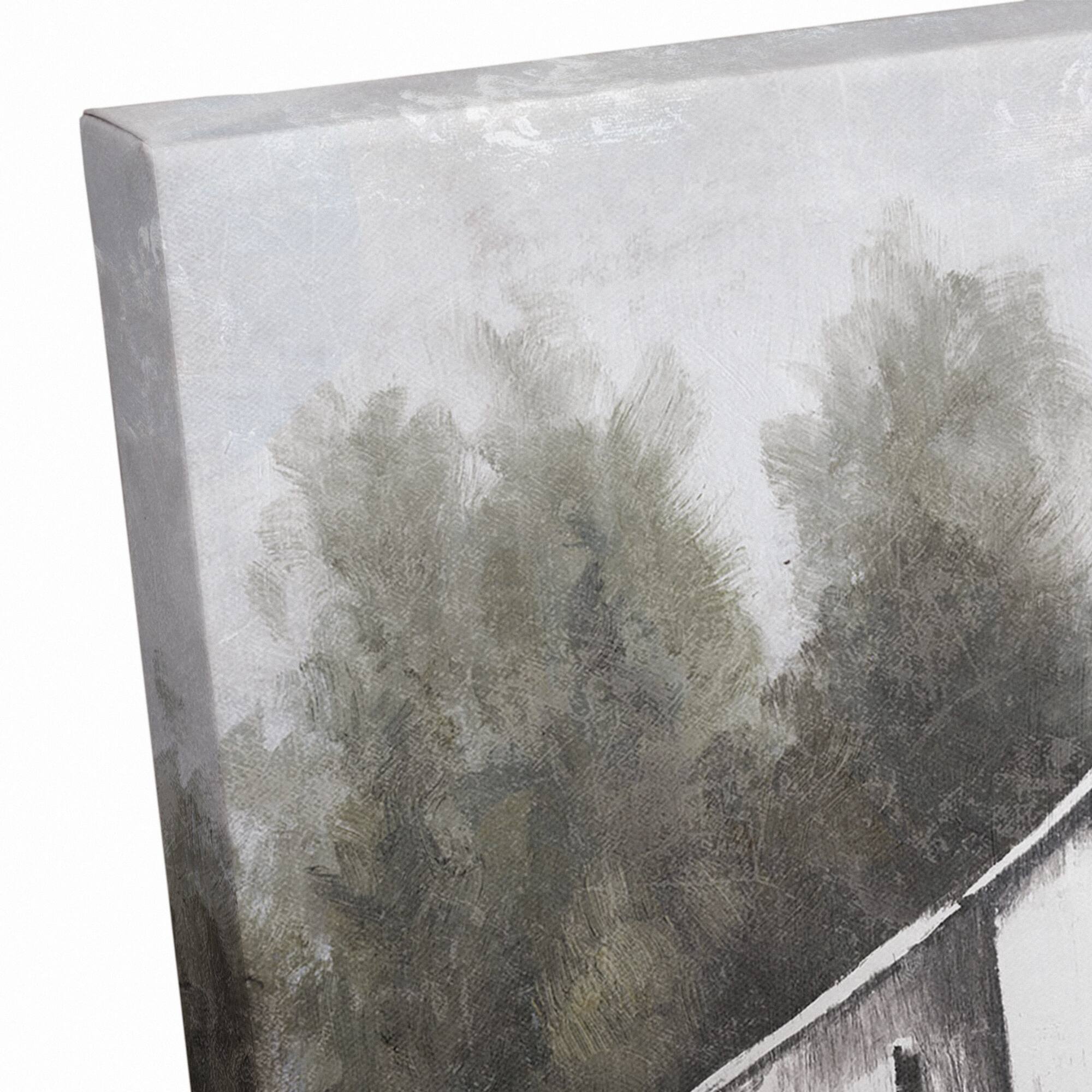 Soft Cool Farmhouse Canvas Wall Art
